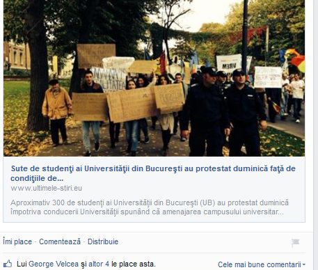Scandal printre studentii din Bucuresti
