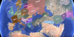VIDEO Harta animata. Cum au evoluat limbile europene