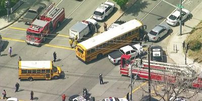 Doi morti si doi raniti in urma unui atac armat intr-o scoala din San Bernardino, California, unde in decembrie 2015 a avut loc un atac terorist