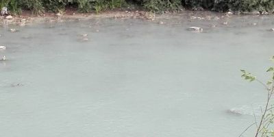FOTO VIDEO O noua poluare pe raul Aries cu steril din barajul de la Valea Sesei