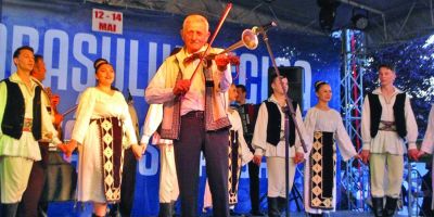 Muzicantul din Pecica: de 70 de ani canta la exotica vioara cu goarna: 