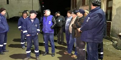 Muncitorii de la Salina Slanic au intrat din nou in greva. Negocierile cu directorul Salrom au esuat