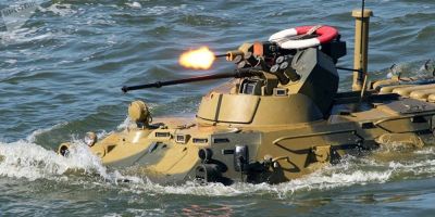 VIDEO Cum arata noul vehicul blindat amfibiu de debarcare al armetei ruse si cat de periculos este